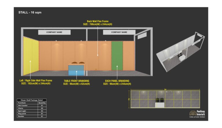 16-SQM - 2 SIDE OPEN