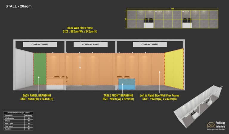 20-SQM - 1 SIDE OPEN