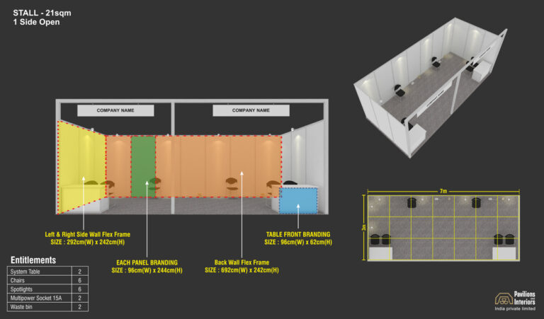 21-SQM - 1 SIDE OPEN