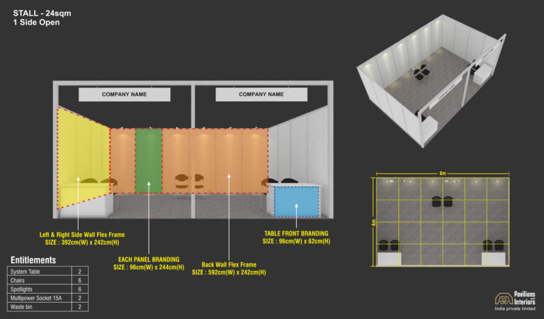 24-SQM - 1 SIDE OPEN
