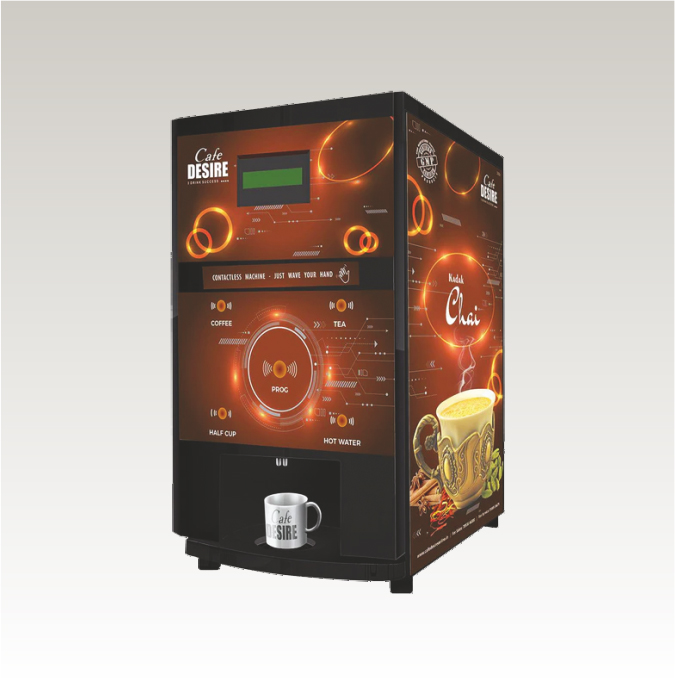 Coffee Vending Machine – Premix Coffee – 100 Cups per Day