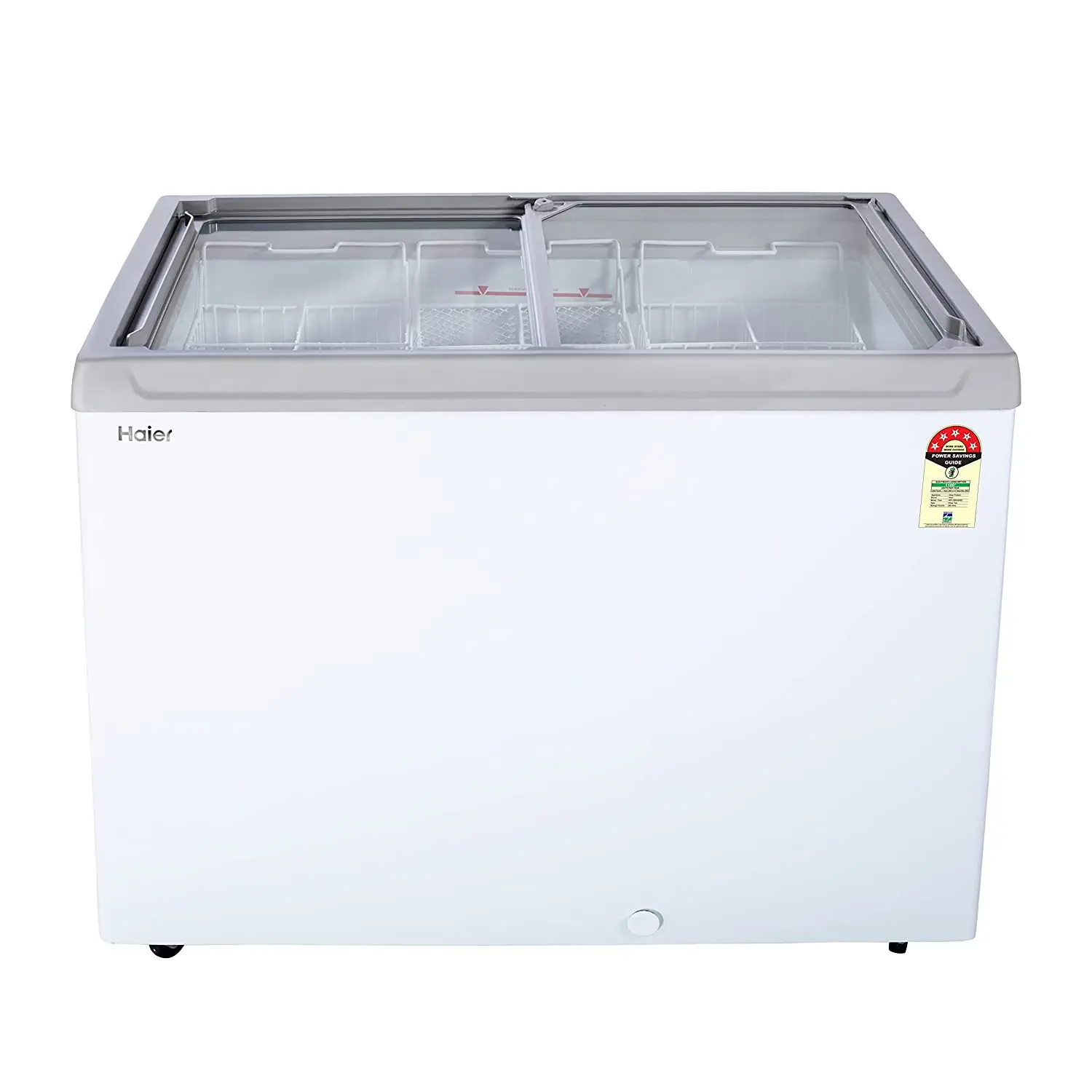 Flat Glass Top Horizontal Freezer