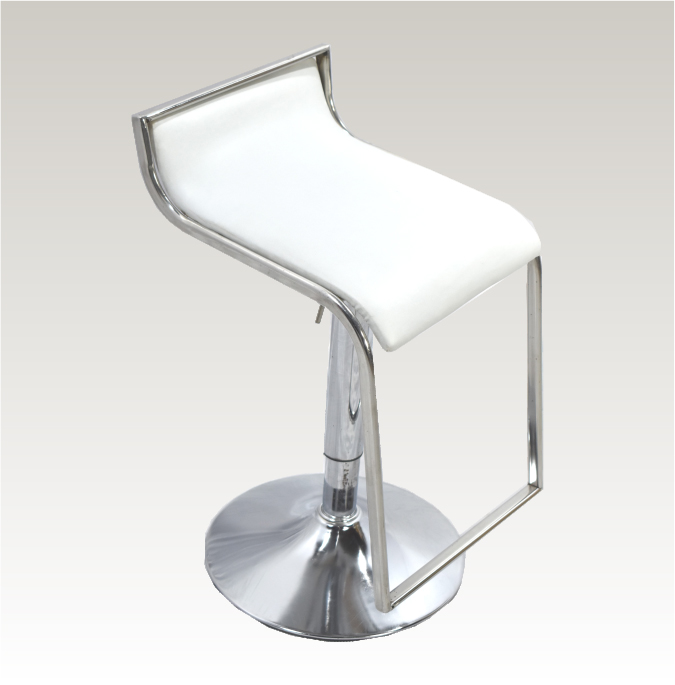 Bar Stool (Adjustable Chrome Leg)