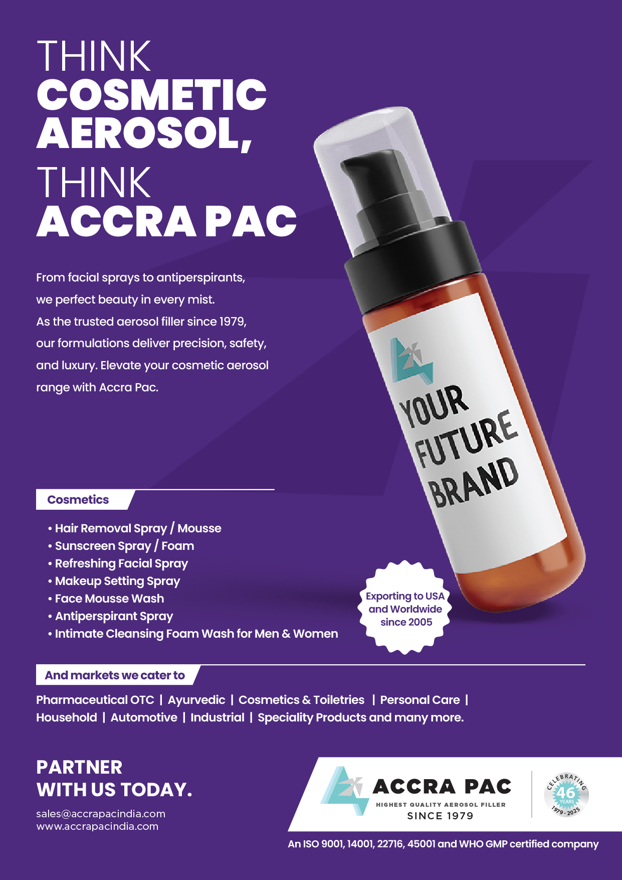 Cosmetic Aerosol