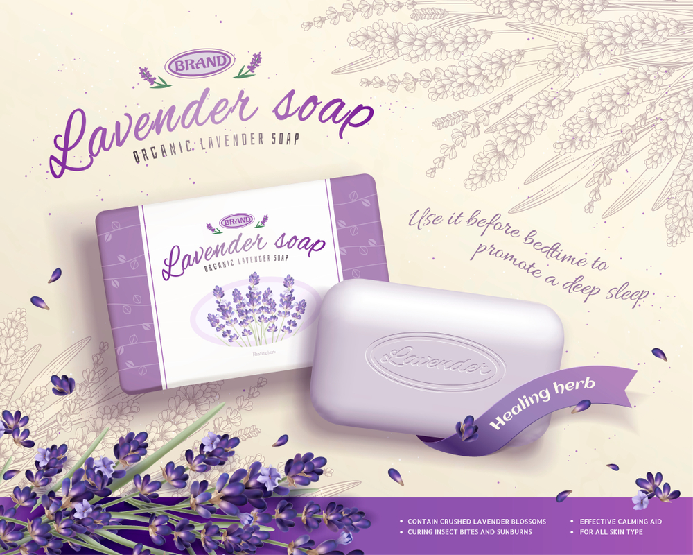 Organic Lavender Soap